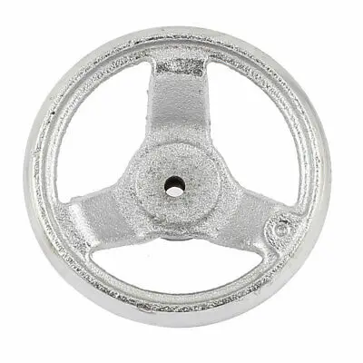 Three Spoke Round Iron Hand Wheel 100mm Dia for Milling Machine Lathe cnc handwheel lathe milling hand wheel