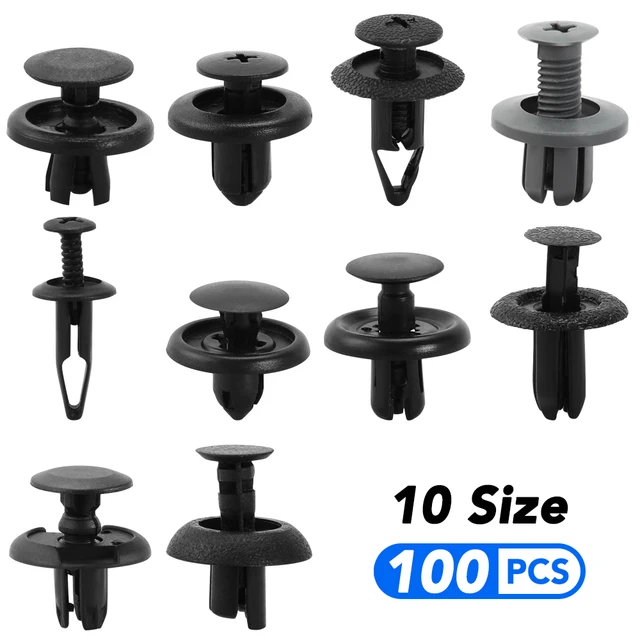 6 Size 60pcs Auto Fastener Clips For Toyota Auris Corolla Avensis