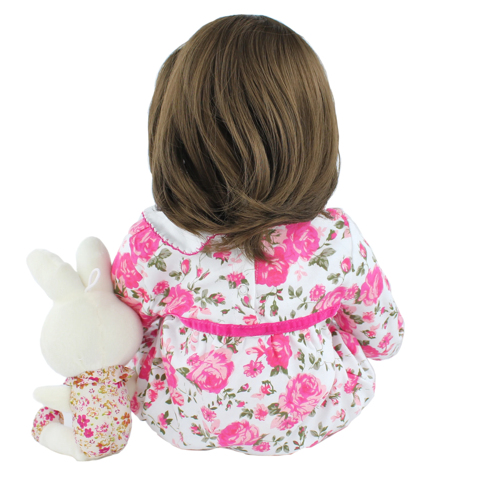 60 см мягкие силиконовые игрушки Reborn Baby Doll, как настоящая виниловая принцесса, платье для маленьких девочек, куклы, милый детский подарок на день рождения