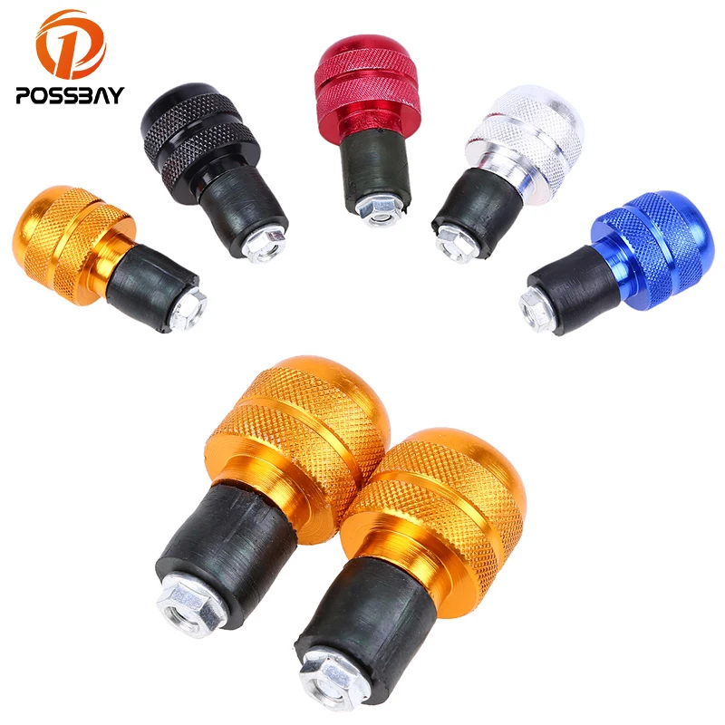 POSSBAY 7/8 &quotCNC Алюминиевые мотоциклетные ручки для мотокросса наконечники руля