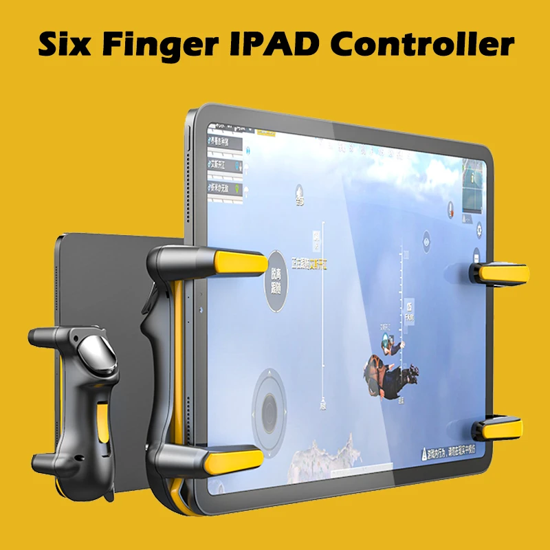 Six Finger Ipad Pubg Controller Capacitance Adjustable Mobile Game Trigger L1r1 Button Gamepad Joystick Grip Tablet Accessories Gamepads Aliexpress Six Finger Ipad Pubg Controller Capacitance Adjustable Mobile Game Trigger L1r1 Button Gamepad Joystick Grip Tablet Accessories Gamepads Aliexpress