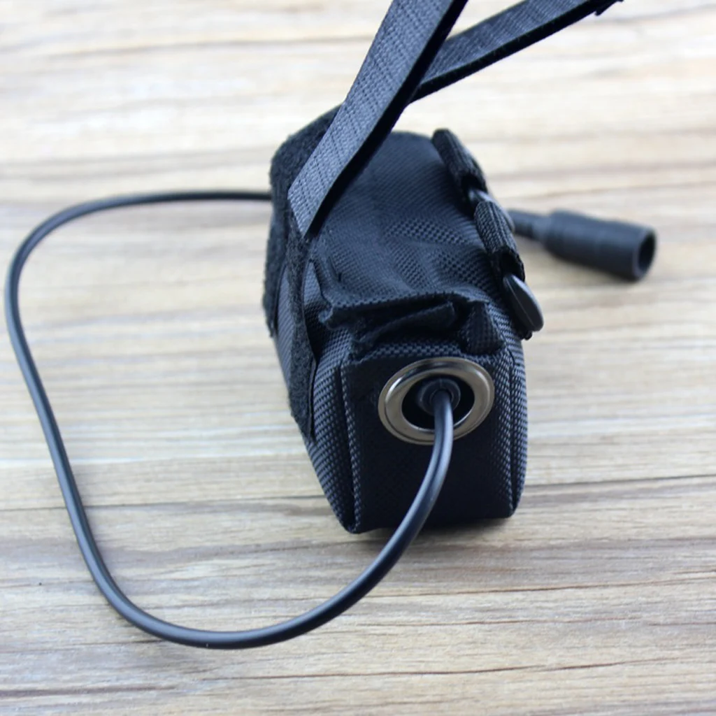 1 шт. черная сумка для хранения 4X18650 аккумулятор, упаковка держатель наружный аксессуар
