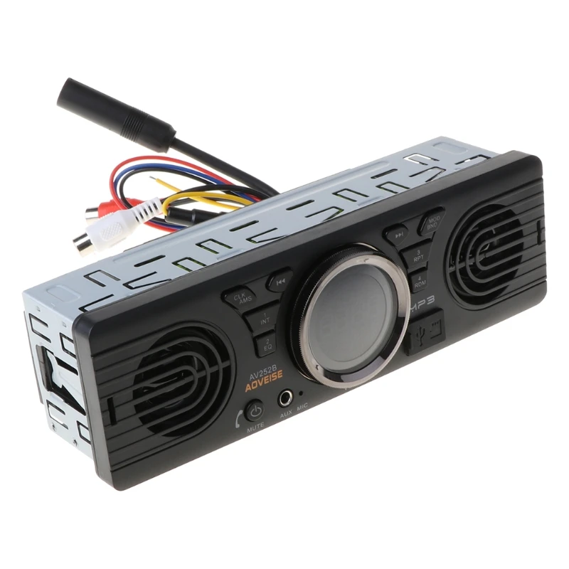 

Multifunctional 12V Car MP3 Radio Player FM Bluetooth-compatible Stereo RCA Output USB/TF Card Port Electric Auto