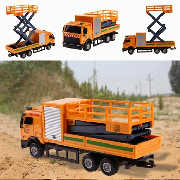 

Engineering Vehicles Alloy Car Rescue Vehicles Truck Model Toy Inertia Function Mini Slide Car Model Gift for Kids Boys