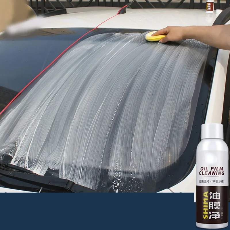  100ML Car Windshield Oil Film Cleaning Glass Cleaner Car Glass Decontamination Car-styling Cleaning