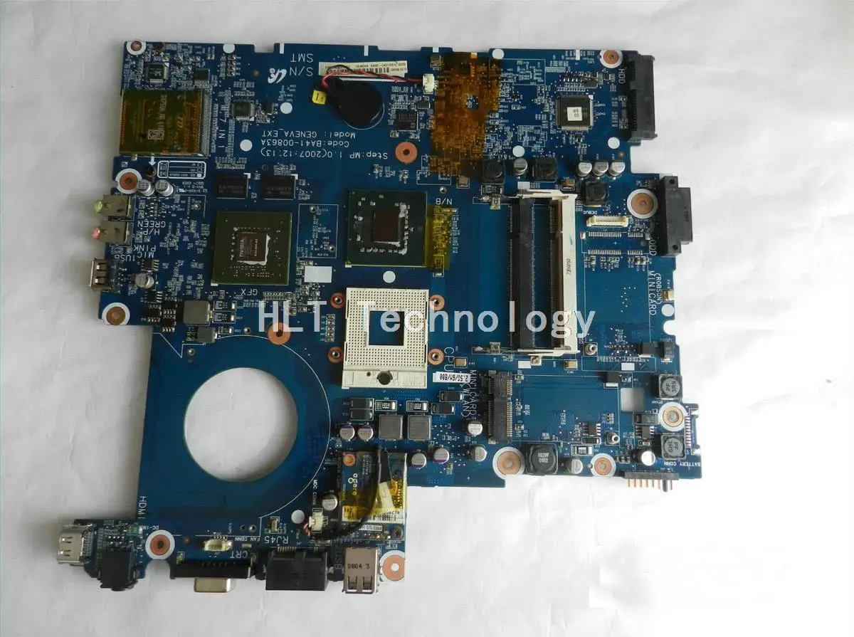 Материнская плата для ноутбука SAMSUNG NP-R700 R700 BA41-00863A PM965 DDR3 материнская 100% полностью