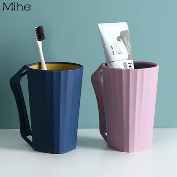 

Creative simple mouthwash Cup drinking cup geometric diamond tooth brush Cup home couple tooth brush Cup washing Cup tooth jar