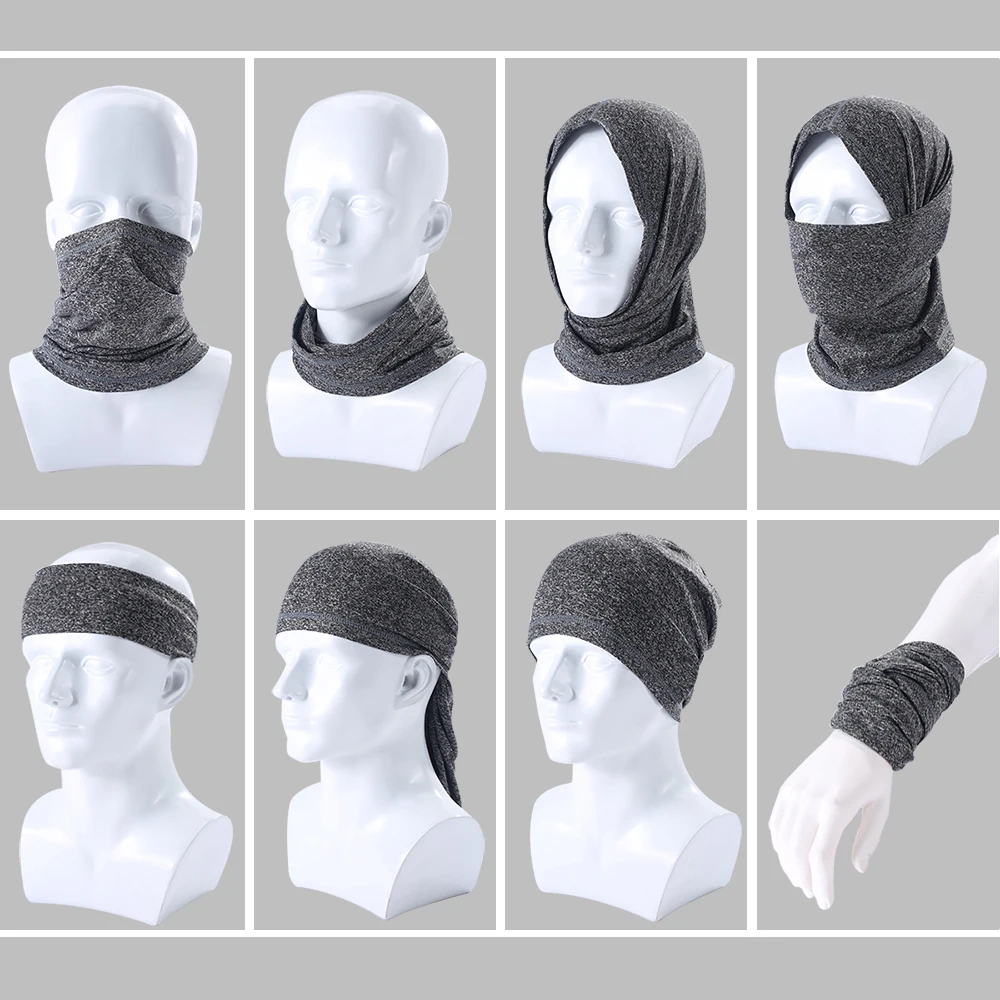 Воздухопроницаемая повязка на шею мотоциклетная половину лица трубчатый шарф