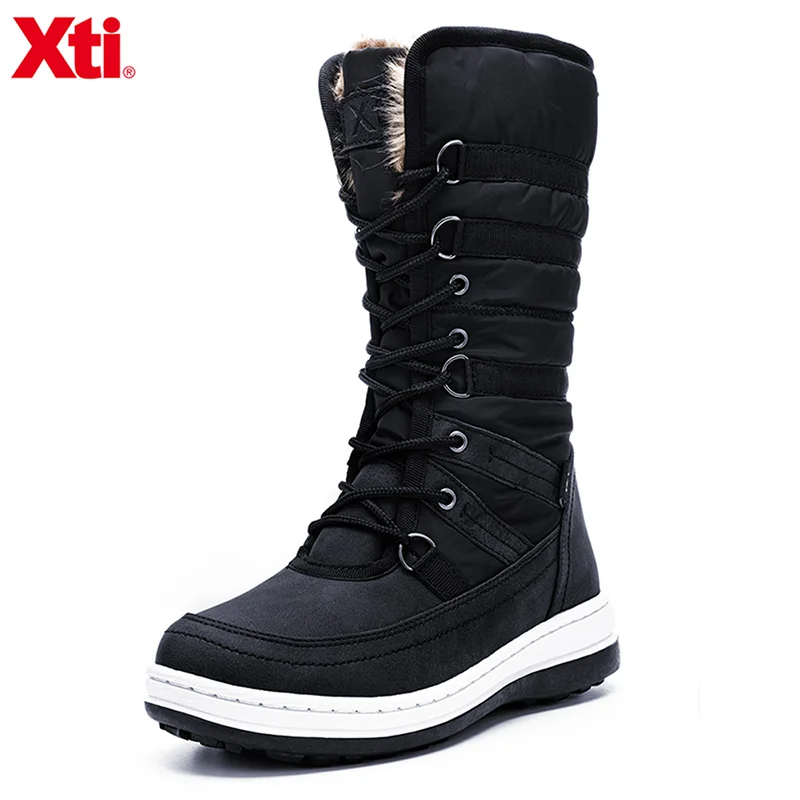 XTI Wedge Winter Boots Women Luxury Brands Flats Thigh High Mid Calf Platform Over The Knee | Обувь