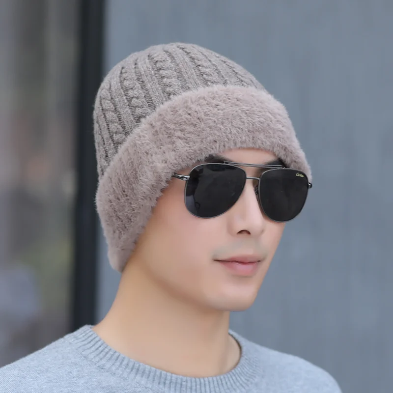 SUOGRY высокое качество Gorras Skullies модный бренд Gorras теплые шерстяные шапочки мужские шапочки зимняя шапка