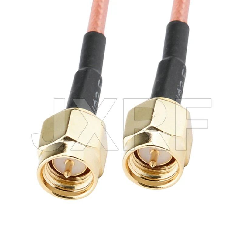 Ventes d'usine RF câble coaxial SMA à SMA connecteur SMA mâle à RP-SMA mâle Jack RG316 Pigtail câble 15cm