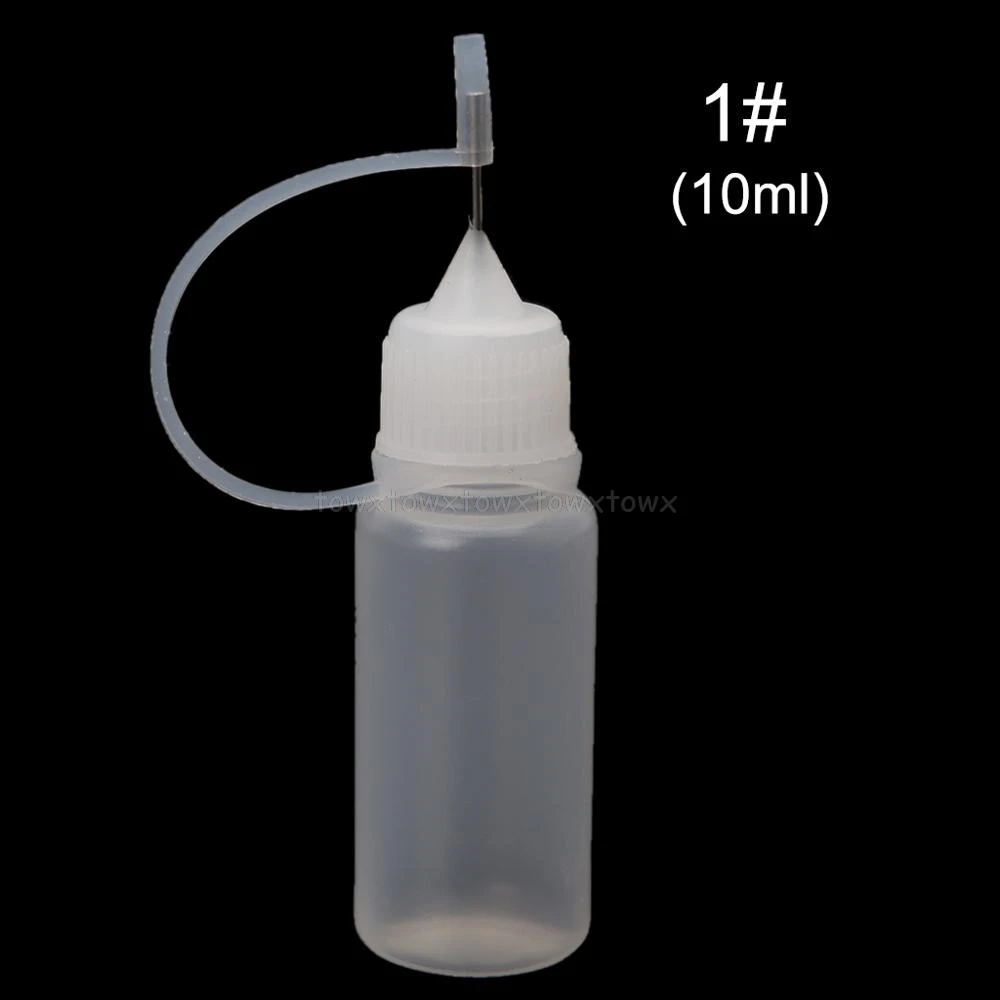 10/30/50 мл E-бутыль масла для сигареты пустая бутылка-капельница для жидкости с удлиненный кончик пузырек с иглой для Vape электронная сигарета S11 19 - Цвет: 10ml