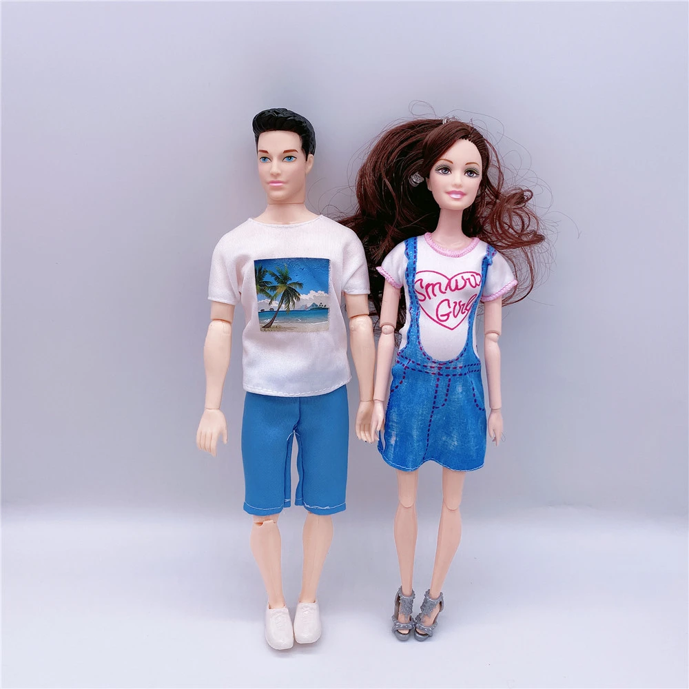 2020 11.5 "Pregnant Barbies Doll + Male Doll Couple Family Combination  Children Play House Puzzle Vinyl Plastic Accessories Toys|Dolls| -  AliExpress