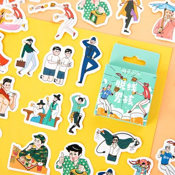 

Mohamm Snack Pocket Series Kawaii Cute Sticker Custom Stickers Diary Stationery 45 pcs