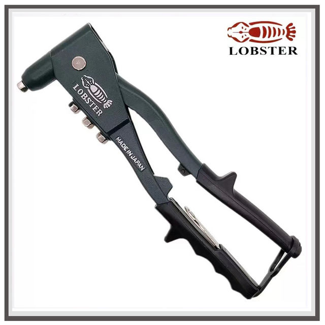 LOBSTER Heavy Duty Riveter Tool Pop Rivets Gun Ferramentas Manuais
