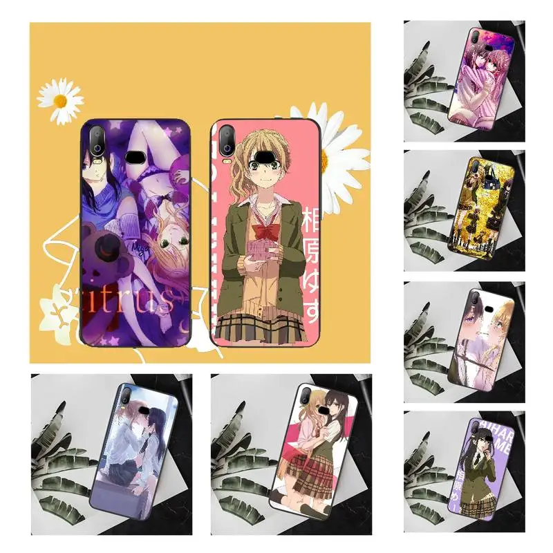 PENGHUWAN Anime lesbian Citrus Yuzu Aihara Mei Phone Case Cover For Samsung A10 A20 A30 A40 A50 A70 A71 A51 A6 A8 2018 | Мобильные