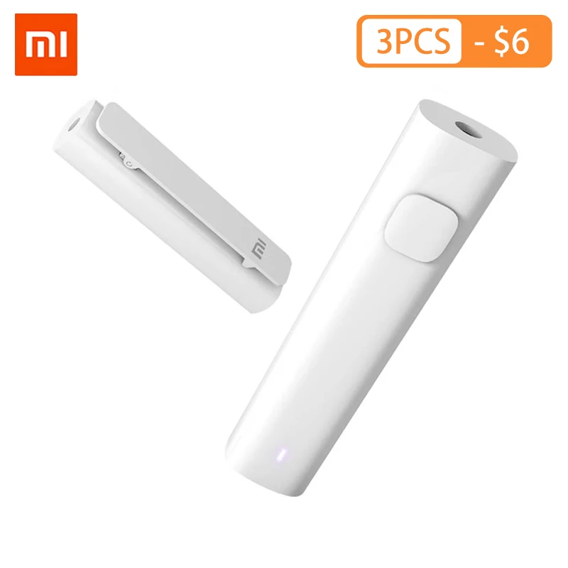 

Xiaomi Bluetooth 4.2 Audio Receiver Headset Speaker Wireless Adapter 3.5mm Audio Music Car Kit Speaker Original Headphone Hands