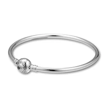 Принцесса Жасмин и Аладдин браслет подлинный 925 серебряные браслеты для DIY женские модные браслеты для изготовления ювелирных изделий