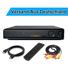 Новое поступление 1080P HD DVD-плеер VCD CD проигрыватель с дистанционным управлением HDMI-совместимый USB-кабель подходит для ТВ-проигрывателя