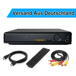 New Arrival 1080P HD DVD Player VCD CD Player with Remote Control HDMI-compatible USB Cable Suitable for TV Player