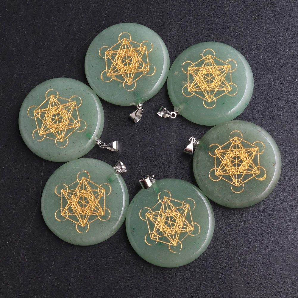 

Подвеска-оргаон из 6 предметов, семь чакр из натуральных камней, подвеска из космического энергетического центра, резьба по волшебной гексаграмме, ювелирные изделия