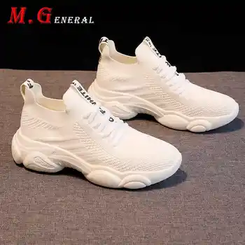 

Women's Sneakers 2020 Woman Platforms Shoes for Women Summer Breathable Flat Shoes Women Mesh Shoe Slip-on Casual Trainers C14