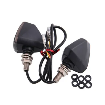 

2pcs Motorcycle Bike Amber LED Turn Signal Light Hgih Quality Truck Turn Signal Indicator Blinker Light Lamp