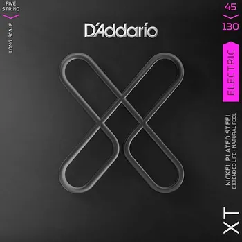 

Xtb45130 XT strings for 5-string bass guitar, 45-130, coated, D'Addario