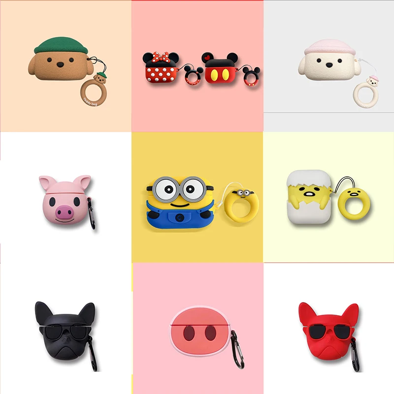 

Case For Apple AirPods Pro Case Bluetooth Headset Protective Cover Case For Airpods pro 3 pro 2019 case cover Soft Silicone Case