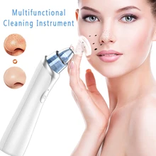 Вакуумный Очиститель пор уход за кожей лица набор косметических средств акне для удаления, всасывающий Черный инструмент для очистки пор для чистки лица косметологии уход за кожей лица машина