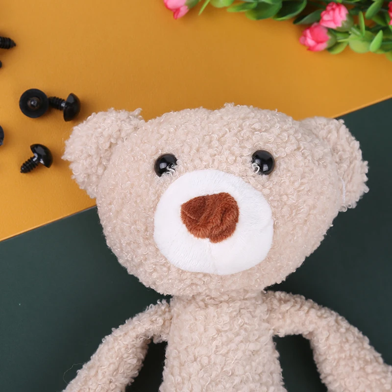 150pcs 2/3/4/5 mm colorful Plastic Doll Eyes Safety Eyes Needle Felting for Bears Animals Dolls Accessories