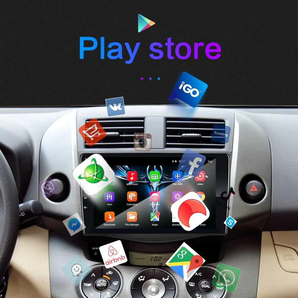 2.5D+ ips+ DSP автомобильный android gps навигатор плеер для Toyota RAV4 Rav 4 2007 2008 20102011 автомобильный Радио Мультимедиа Стерео Navi WiFi 4G