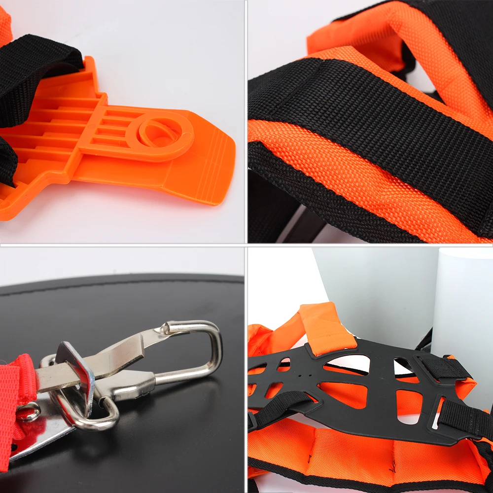 Brush Cutter Trimmer Strimmer Padded Belt Comfortable Labor Saving W Shape Double Shoulder Harness Strap