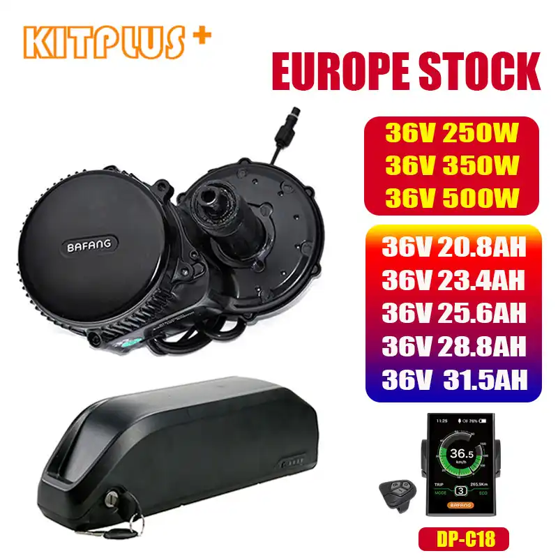 bafang 500w mid drive kit with battery