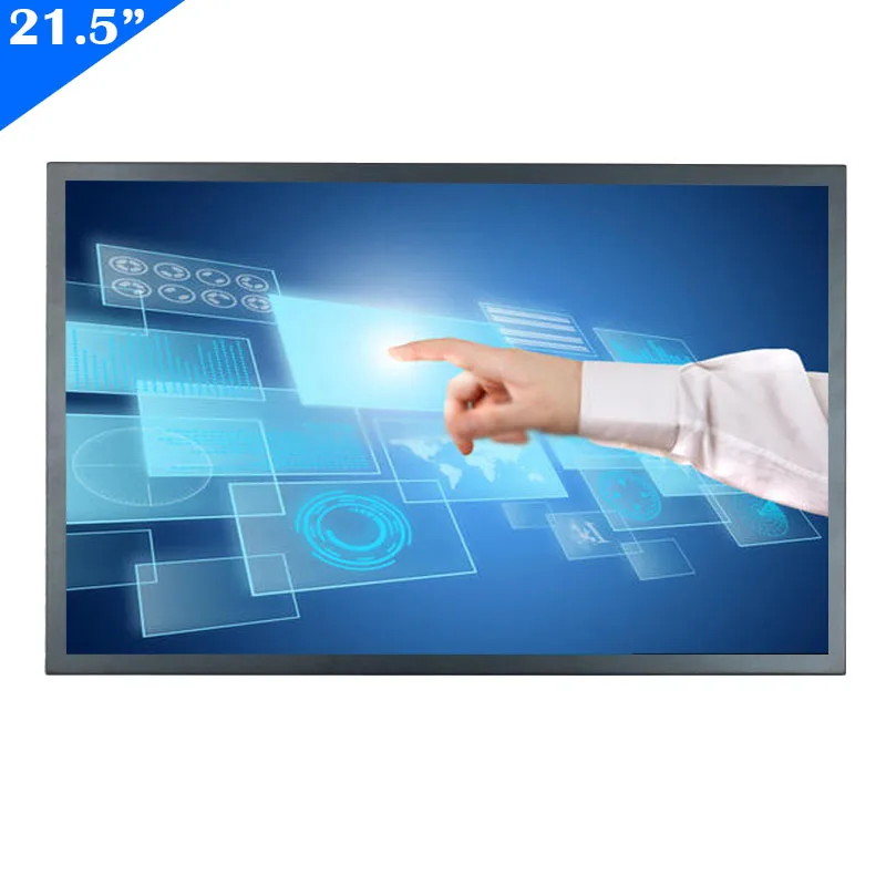 ZHIXIANDA 21,5 zoll FHD 1920x1080 industrielle bildschirm unterstützung HDi VGA USB eingang open frame Resistiven touch-monitor mit lautsprecher ZHIXIANDA 21,5 zoll FHD 1920x1080 industrielle bildschirm unterstützung HDi VGA USB eingang open frame Resistiven touch-monitor mit lautsprecher