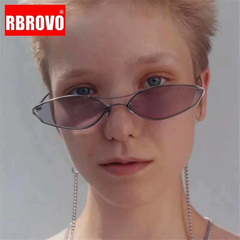 RBROVO Роскошные Ретро Солнцезащитные очки женские Cateye винтажные очки для женщин/мужчин Роскошные солнцезащитные очки для женщин маленькие Oculos De Sol Feminino