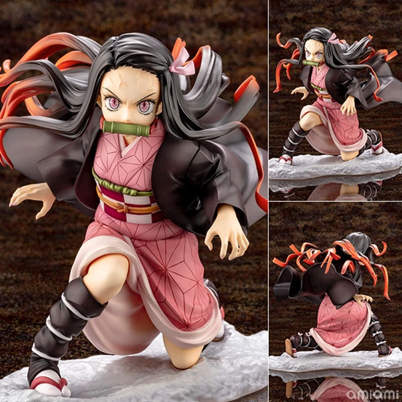 Demon Slayer Kimetsu no Yaiba ARTFX J Kamado Nezuko фигурка игрушки Статуя Модель подарок