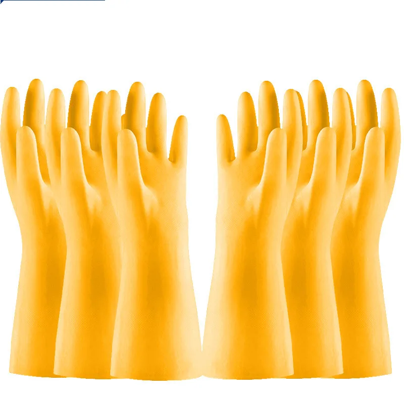 1/3 pairs of household thin waterproof latex gloves dishwashing gloves cleaning tools washing dishes laundry housework dishwashing gloves cleaning gloves