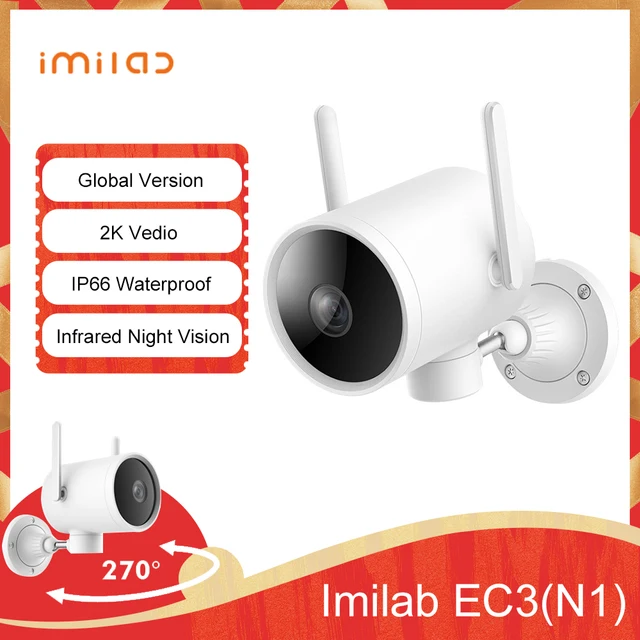 IMILAB EC3 Outdoor IP Camera Mijia App WiFi Security Camera Smart Monitor CCTV IP66 Waterproof Cloud Storage Night vision 1