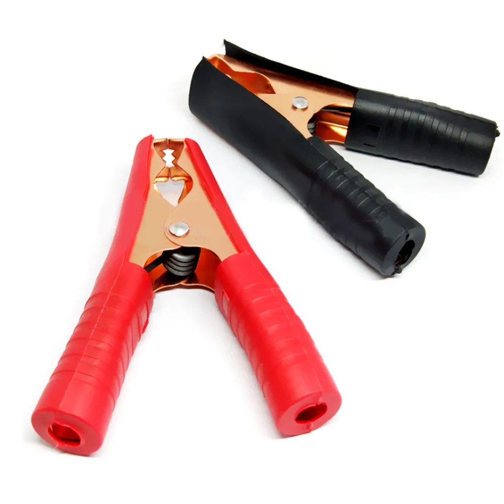 Par De Cocodrilo Aislado De Cobre Con Apertura De 12mm, 10A / 300V
