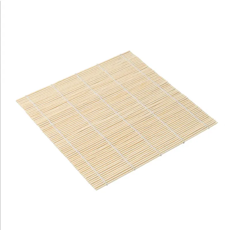 

New 1pcs Sushi Tool Bamboo Rolling Mat DIY Onigiri Rice Roller Chicken Roll Hand Maker Kitchen Japanese Sushi Maker Tools