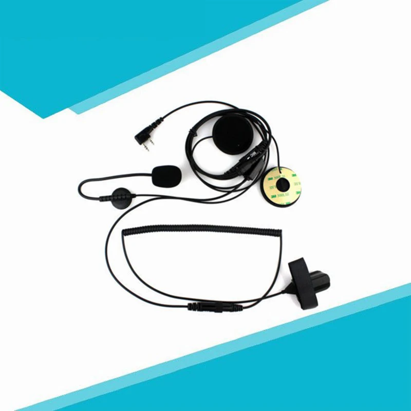 Мотоцикл открытый шлем гарнитура Наушники Kenwood двухстороннее радио BaoFeng UV-5R UV-82 GT-3 TG-UV2 PX-777 TH-UV3R