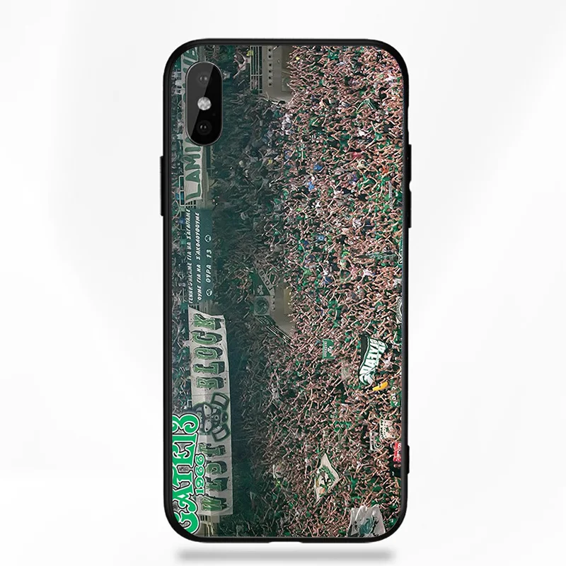 Чехол для телефона Mollo чехол для iphone DIY для Panathinaikos FC чехол черный мягкий TPU для iphone 11Pro X XR XS MAX 7 8 7plus 6 6S 5S SE - Цвет: A2889