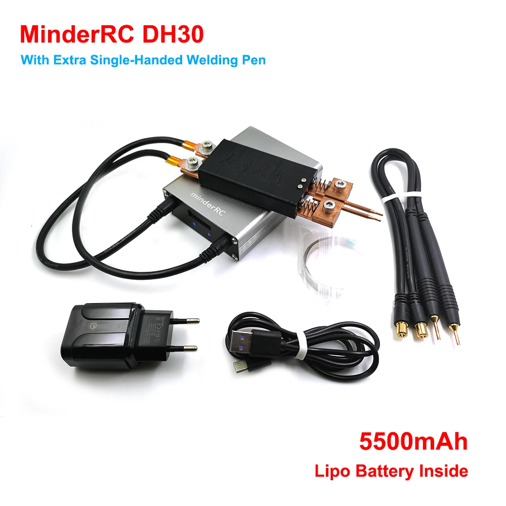 Регулируемый точечный сварочный аппарат MinderRC DH30 с 20 передачами 5500 мАч