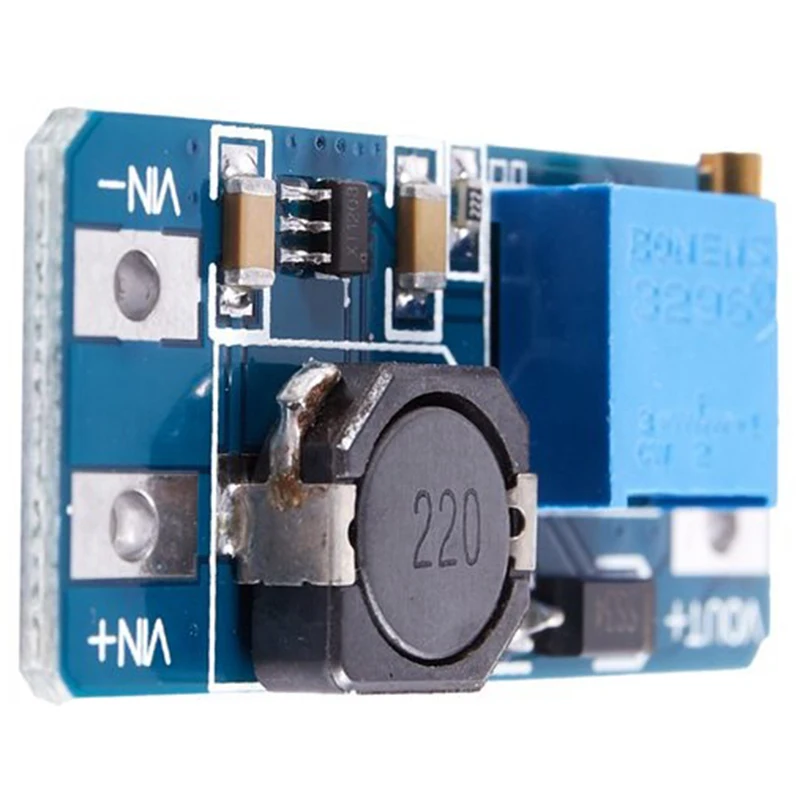 50 шт./лот MT3608 2A Max DC-DC Повышающий Модуль питания усилитель мощности