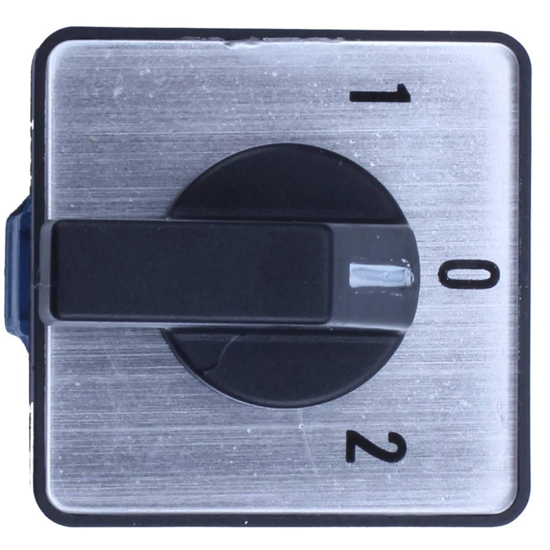 660V 10A 3 Position Three Pole Rotary Cam Universal Changeover Switch