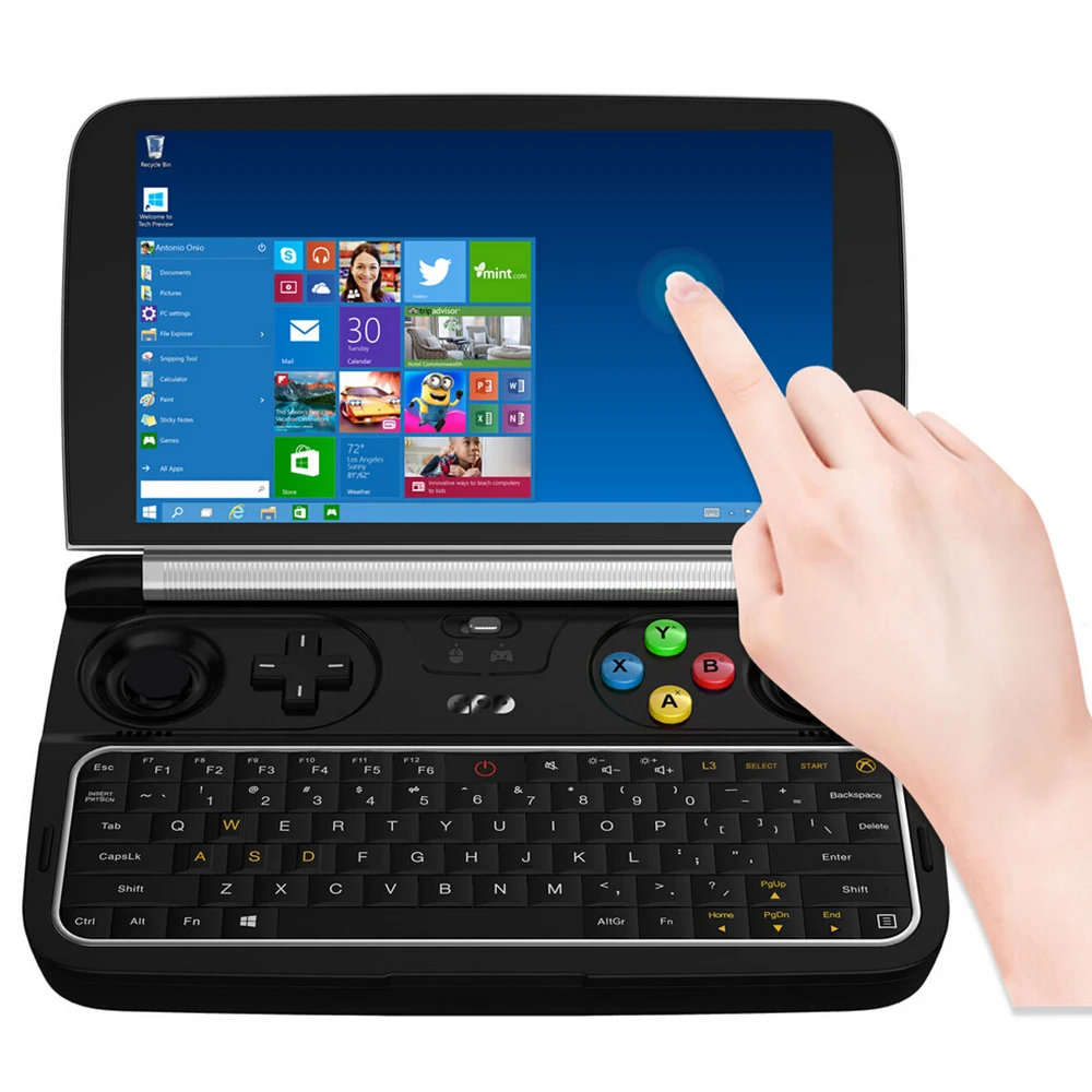 

GPD Win2 6 Inches Game Console Handheld Mini Laptop Windows 10 Notebook 8GB/256GB Quad Core 2.4G/5G Dual Band Touch Screen