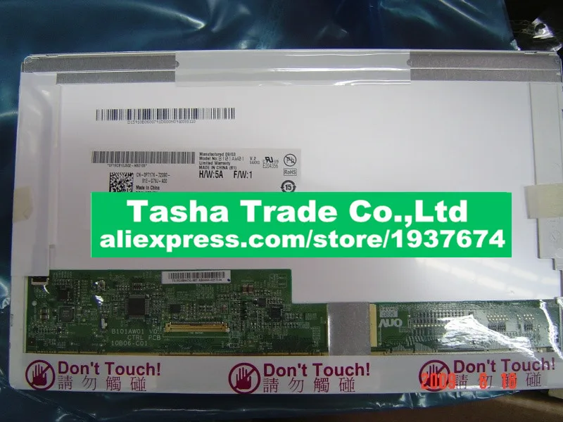 B101AW01 V0 V1 Экран ЖК дисплей Панель Дисплей 1024*600 LVDS 40 контакты оригинальный| |