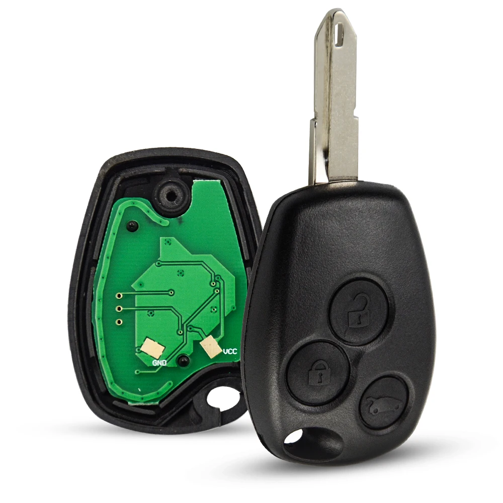 OkeyTech дистанционный ключ PCF7946 чип 433 МГц для Renault trafc Vivaro Primastar Movano 3 кнопки Замена бесключевого входа Fob 206