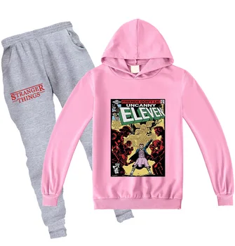 

2020 Stranger Things Hoodie Sweatshirt Men/Women New Fashion Sweatshirts+Sweatpants Suits Winter Warm Hooded Pullover